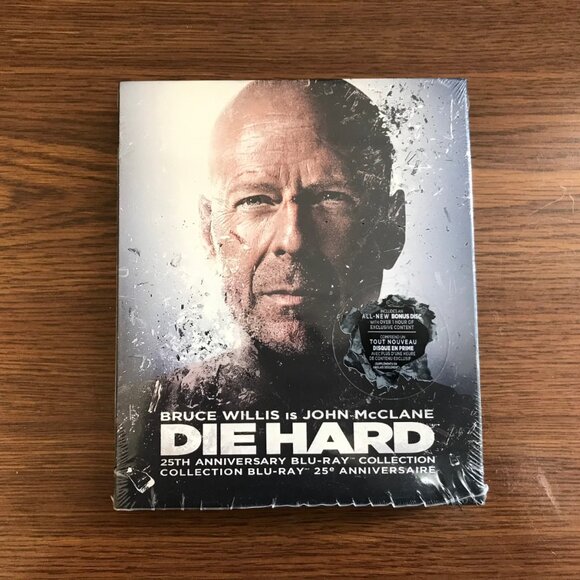 Die Hard: 25th Anniversary Blu-ray 4 Movie Collection Bruce Willis - Picture 1 of 3
